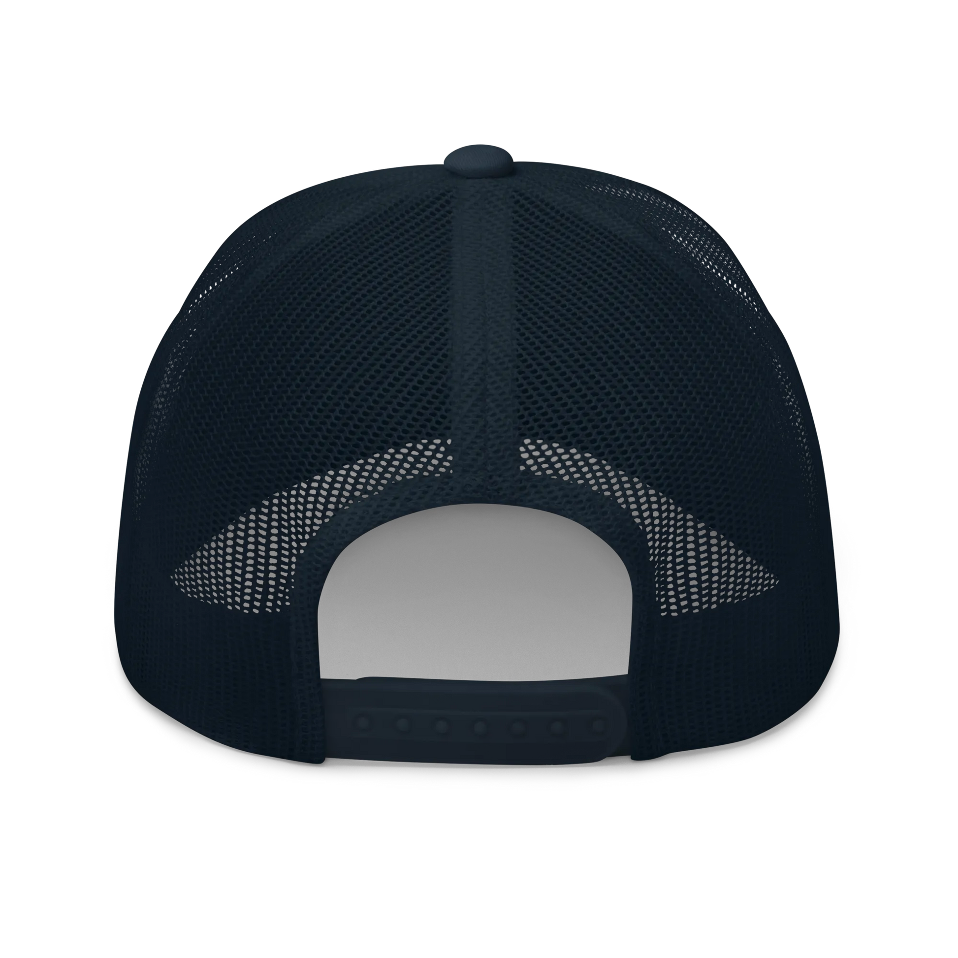 Navy Blue "EUROPE" Trucker Cap Back View