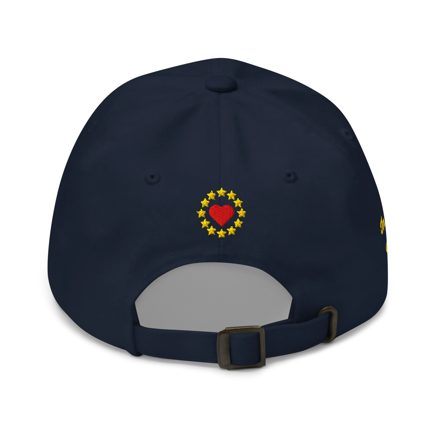 Navy Blue "Make Europe Great Again" / MEGA Cap Back View