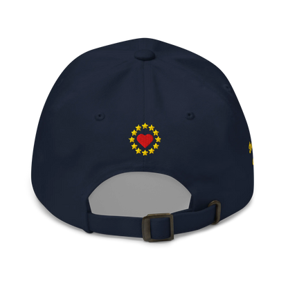 Navy Blue "Make Europe Great Again" / MEGA Cap Back View