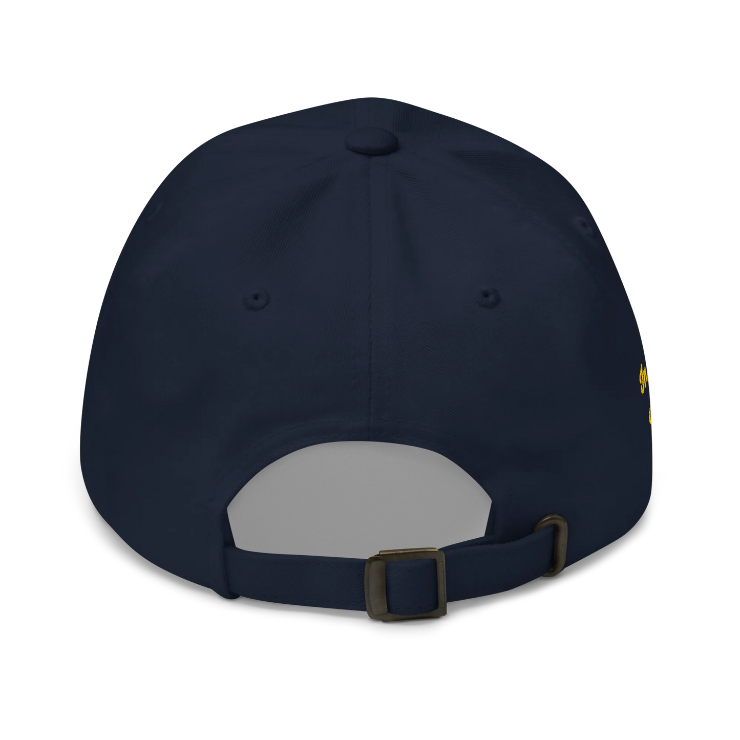 Navy Blue "Make Europe Great Again" / MEGA Cap with "Show the Love for Europe" emblem Back View