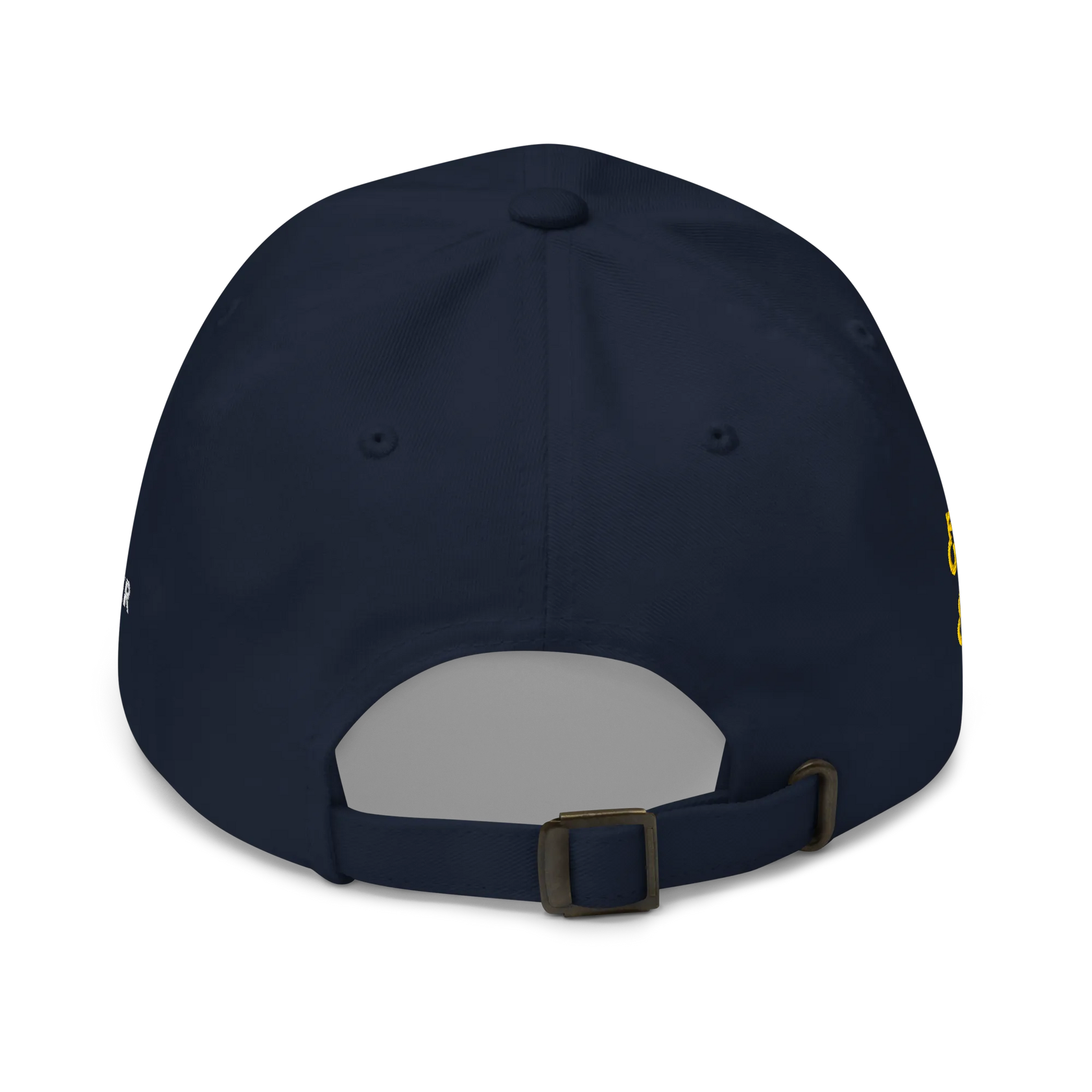 Navy Blue "Make Europe Strong Again" / MESA Cap with "Show the Love for Europe" emblem Back View