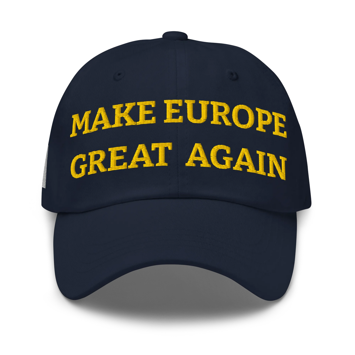 Navy Blue MEGA Cap with National Flag of Cyprus Front View