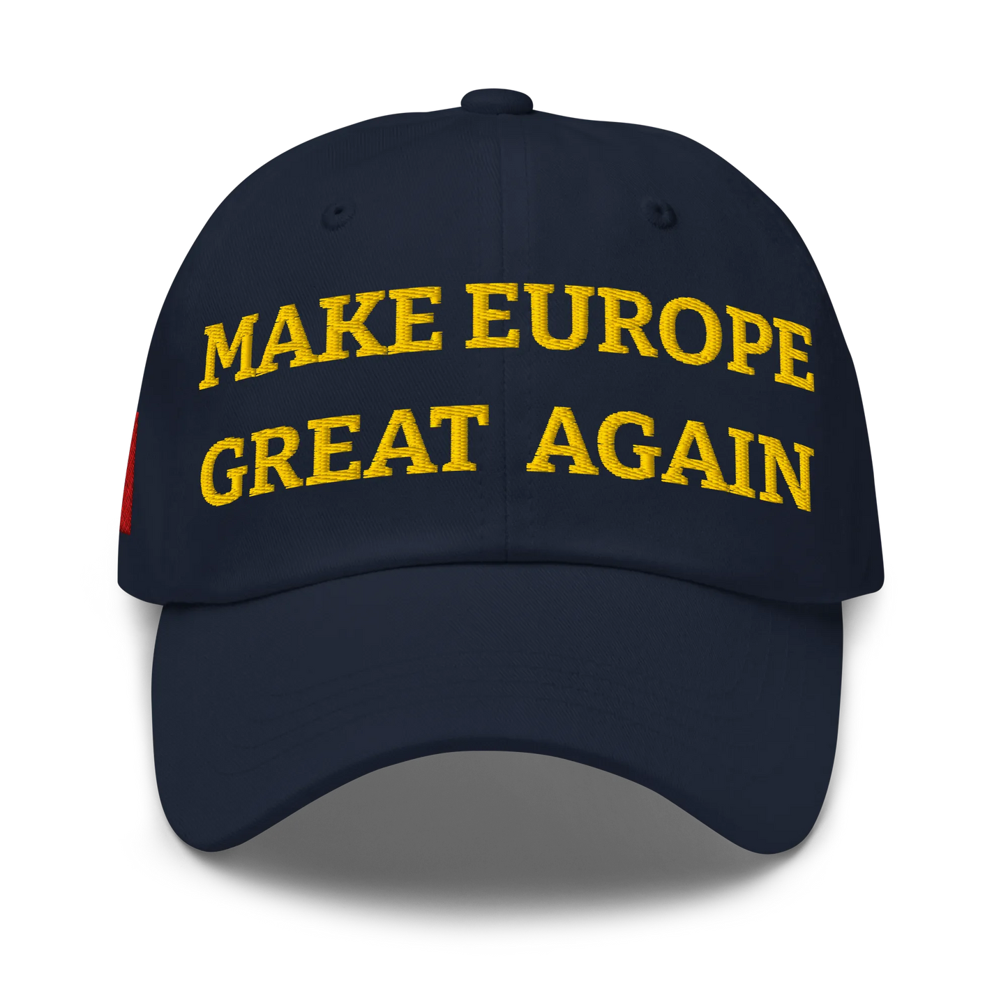 Navy Blue MEGA Cap with National Flag of Portugal Front View