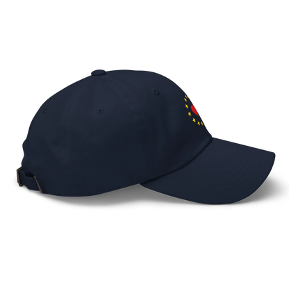 Navy Blue "Show the Love for Europe" Cap Right View